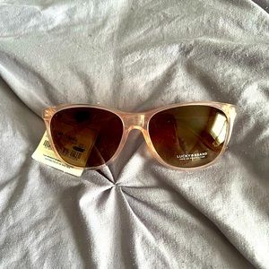 NWT Lucky Brand Pink Sunglasses